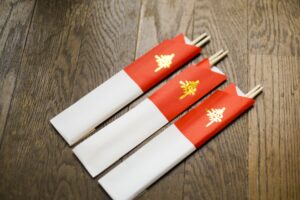 箸置きがない場合の置き方